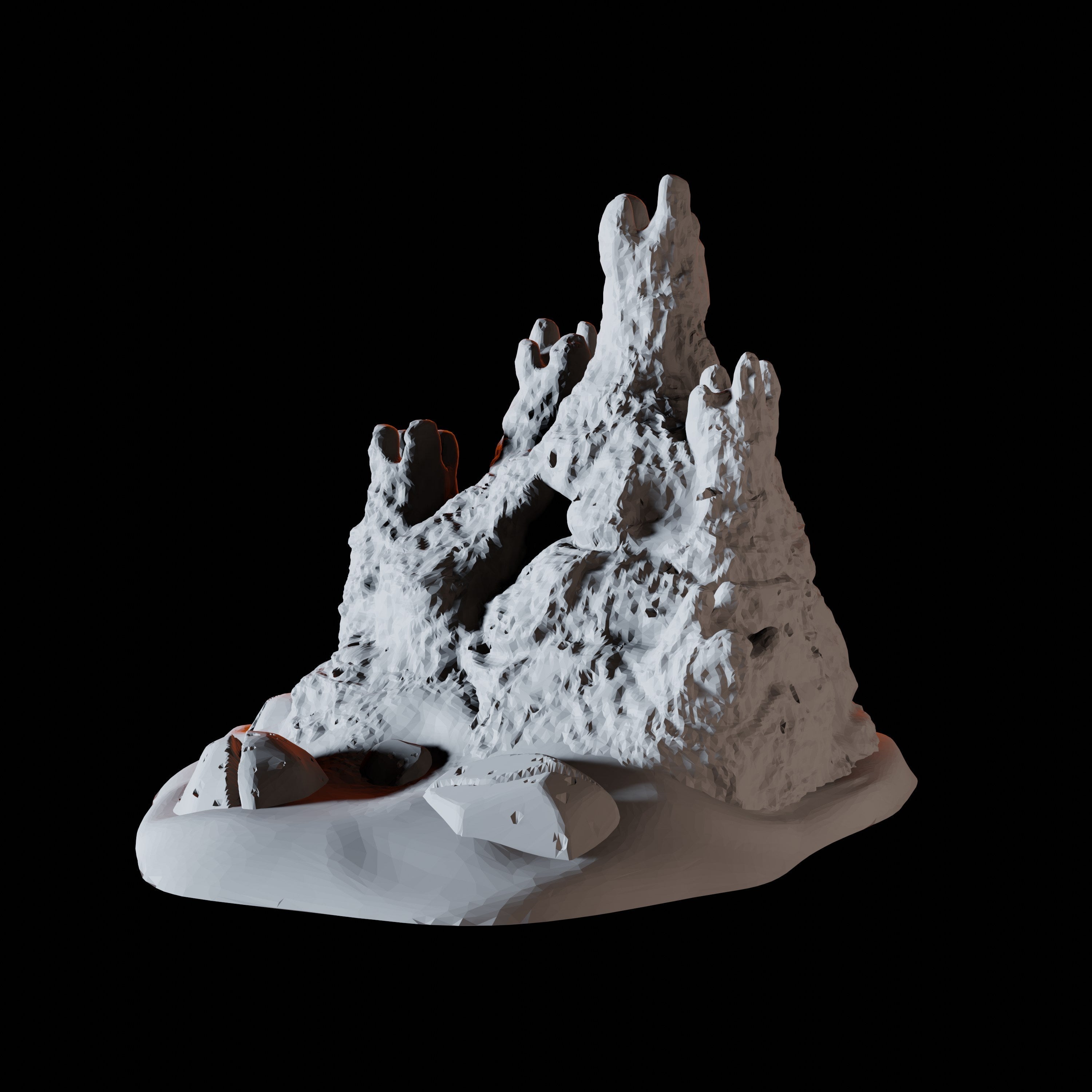 Sandcastle - Coastal Terrain Miniature for Dungeons and Dragons - Myth Forged