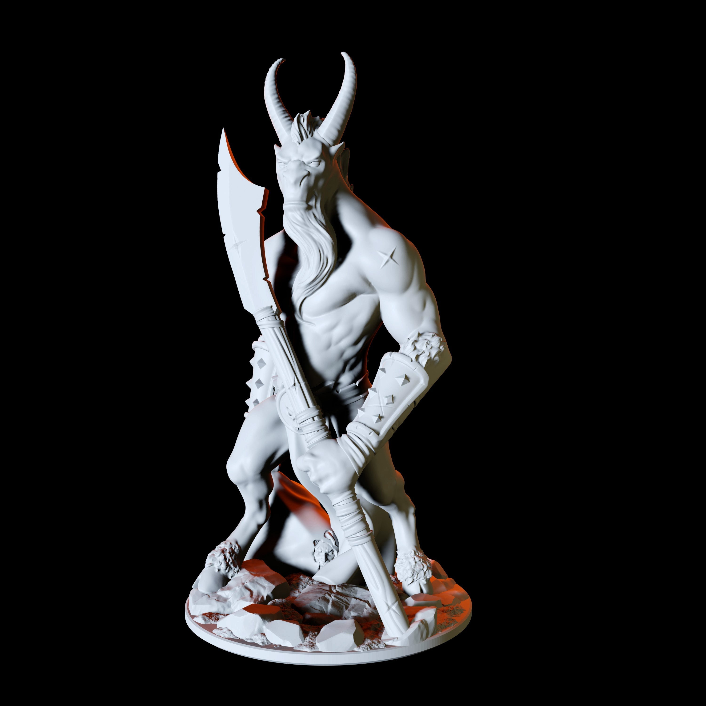 Satyr Hunter Miniature for Dungeons and Dragons - Myth Forged