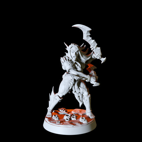 Sea Elf Army - Six Fighters Miniature for Dungeons and Dragons, Pathfinder or other TTRPGs