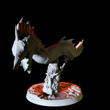 Sea Elf Rider Type B Miniature for Dungeons and Dragons, Pathfinder or other TTRPGs