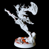 Sea Elf with spear and shield Miniature for Dungeons and Dragons, Pathfinder or other TTRPGs