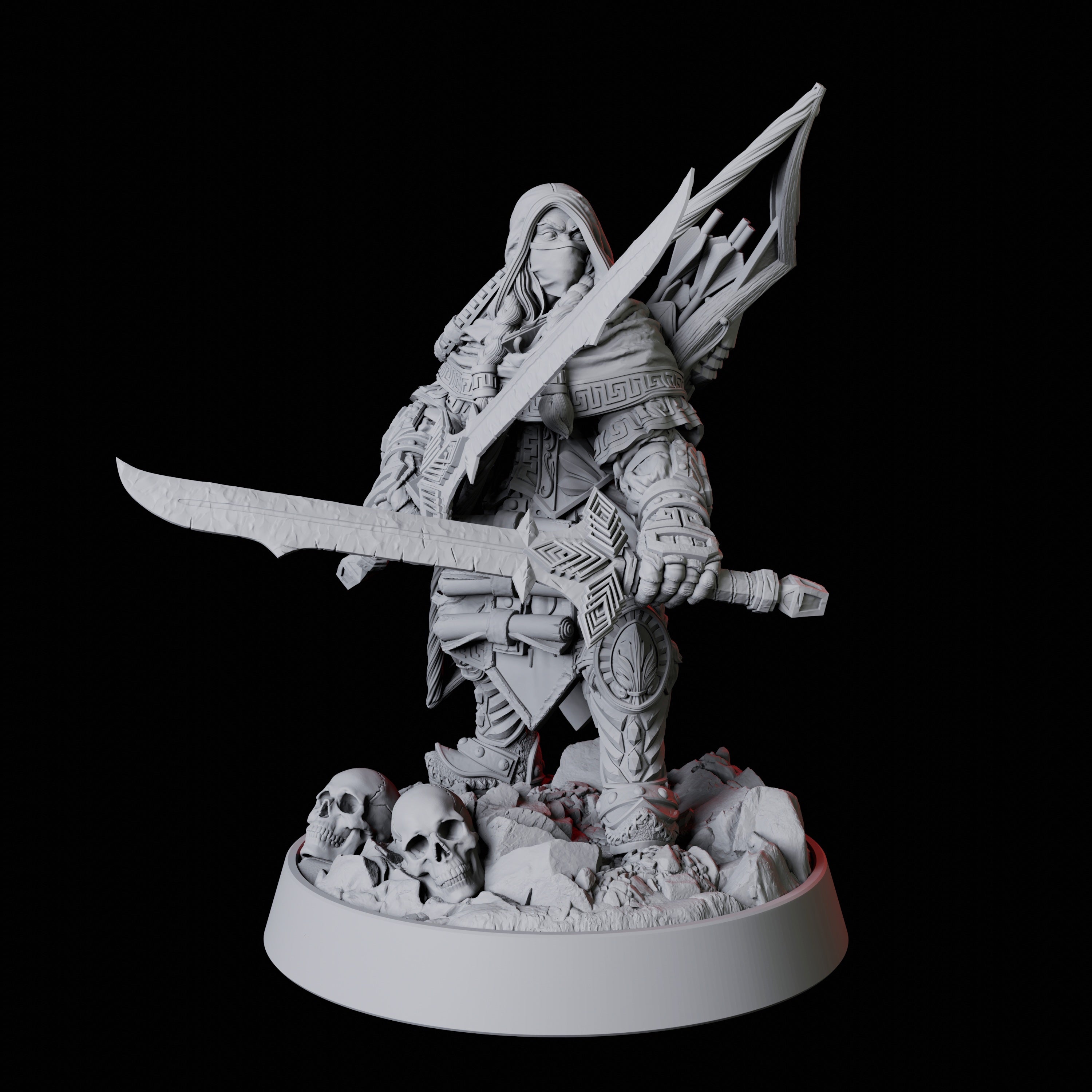 Shadow Assassin Miniature for Dungeons and Dragons