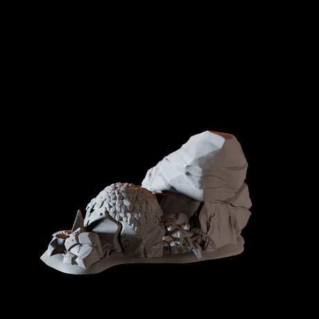 Shore Rocks A Miniature for Dungeons and Dragons, Pathfinder or other TTRPGs