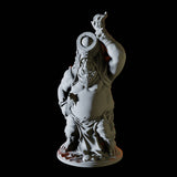 Siege Ogre Miniature for Dungeons and Dragons, Pathfinder or other TTRPGs