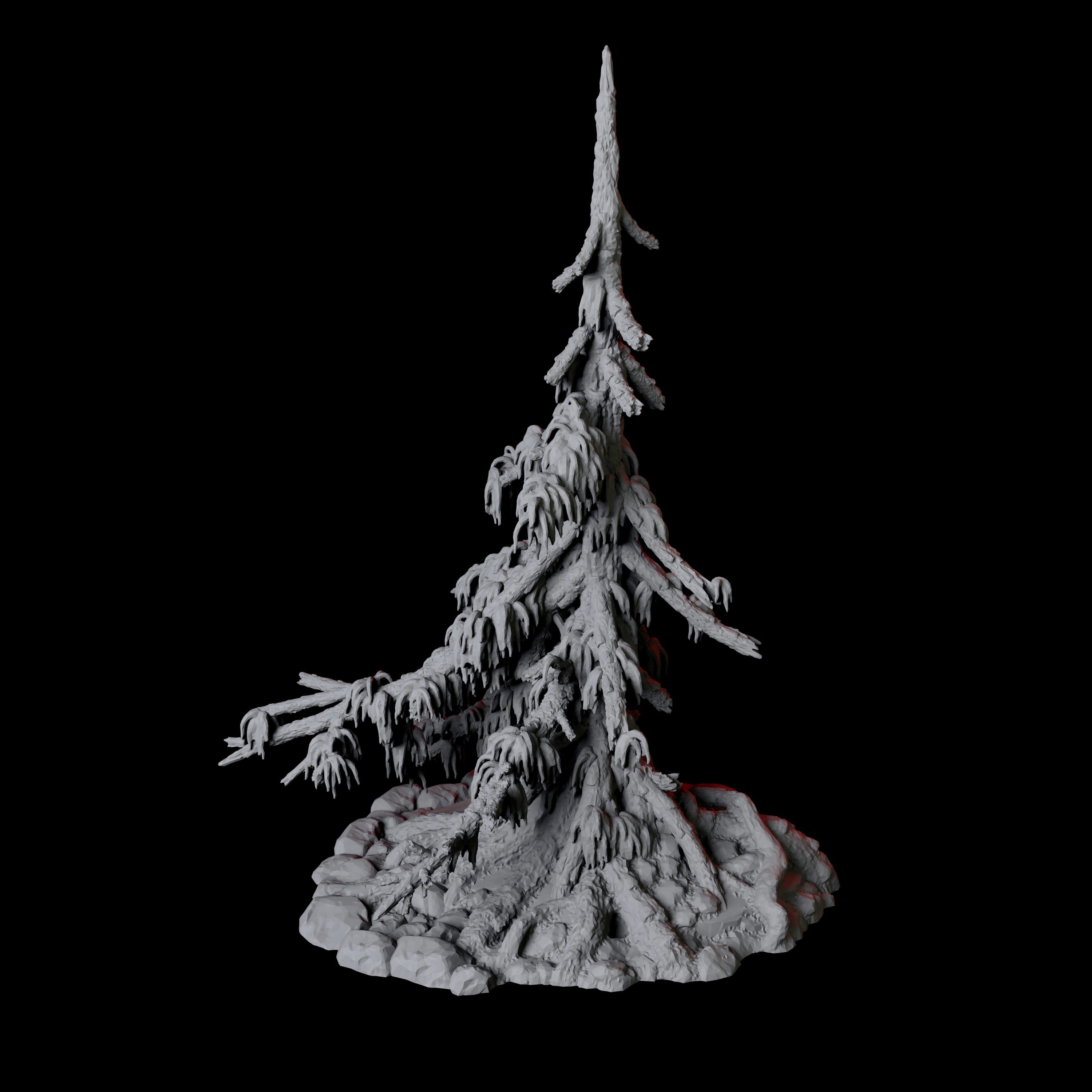 Six Infected Trees - Scatter Terrain Miniature for Dungeons and Dragons - Myth Forged