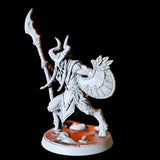 Six Satyr Warriors - Fey Army Miniature for Dungeons and Dragons, Pathfinder or other TTRPGs