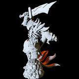 Skeleton Demon Type A Miniature for Dungeons and Dragons, Pathfinder or other TTRPGs