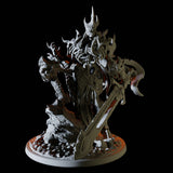 Skeleton King Miniature for Dungeons and Dragons, Pathfinder or other TTRPGs
