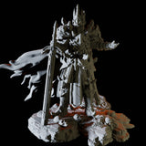 Skeleton Lord Miniature for Dungeons and Dragons, Pathfinder or other TTRPGs