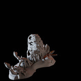 Snails on Rocks Miniature for Dungeons and Dragons, Pathfinder or other TTRPGs