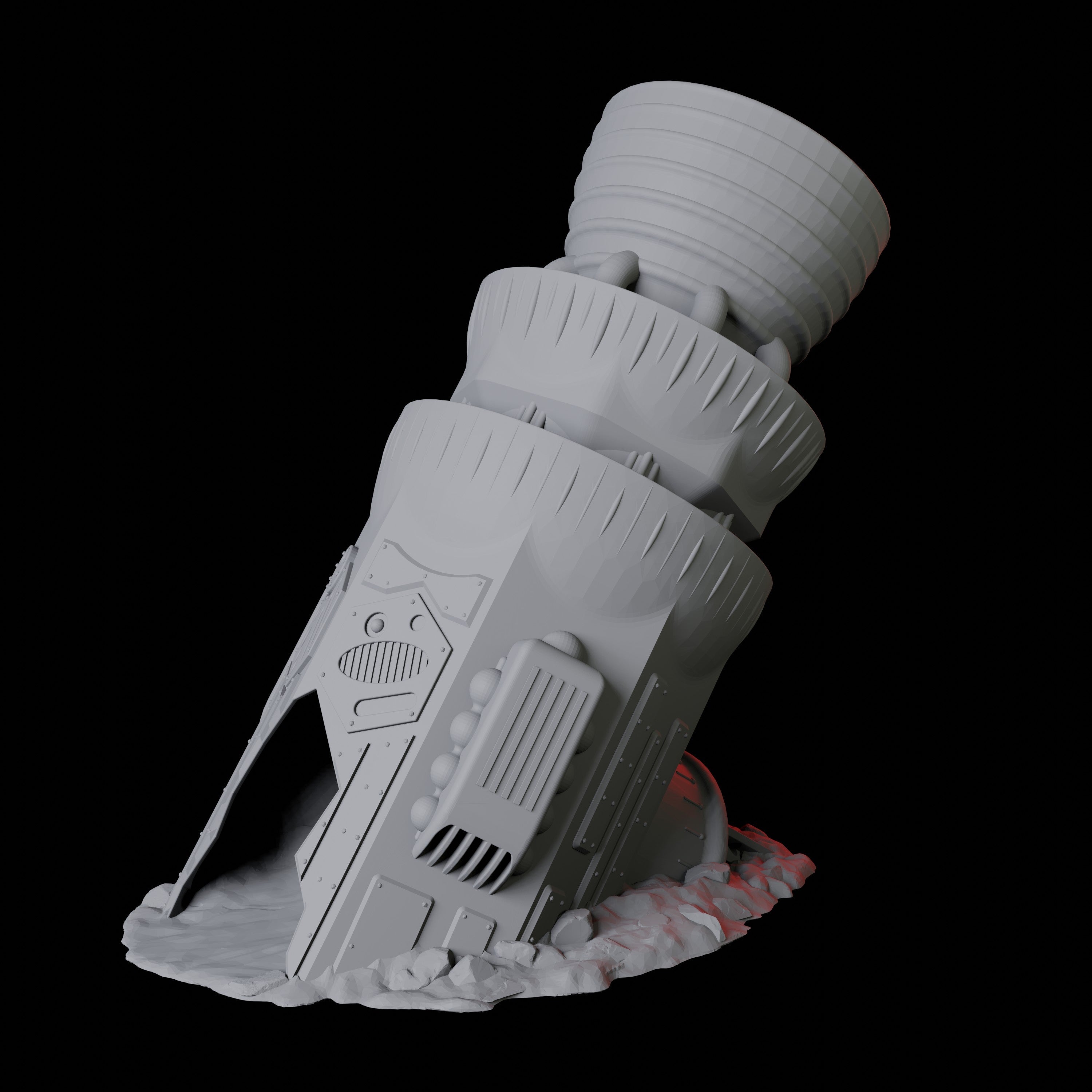 Space Ship Dice Tower Miniature for Dungeons and Dragons