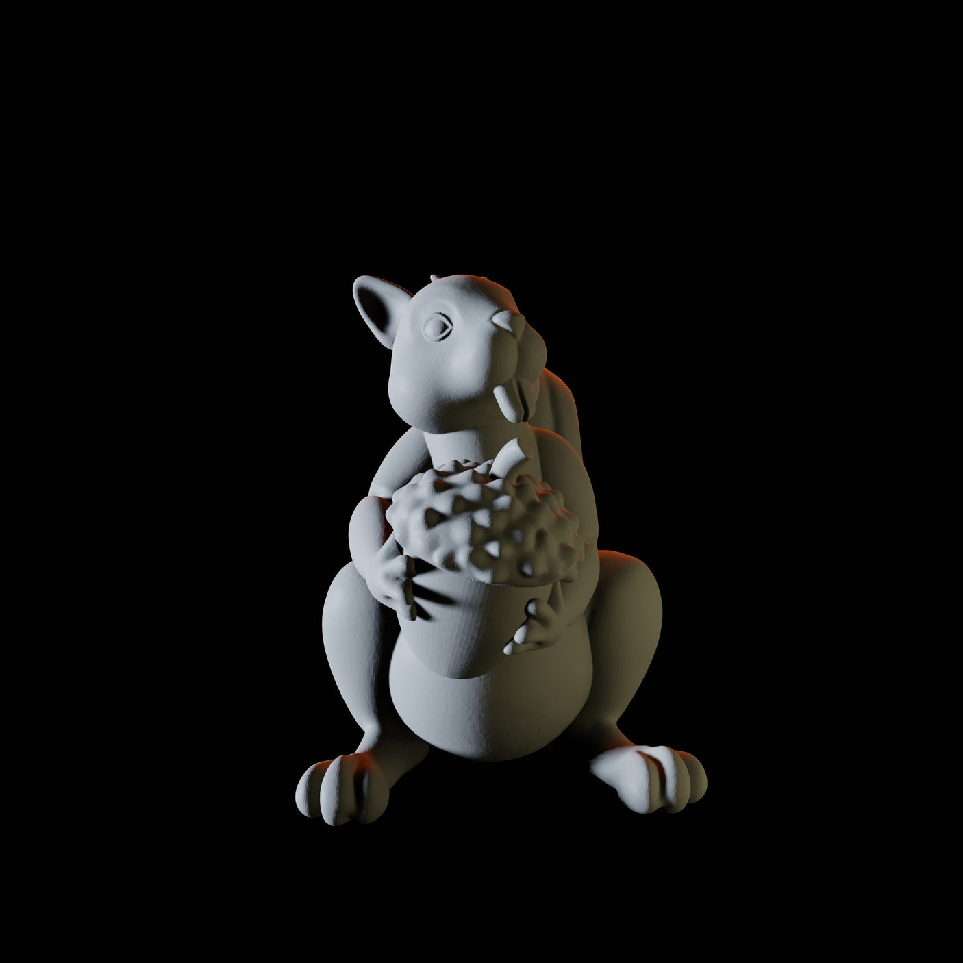 Squirrel Familiar Miniature for Dungeons and Dragons, Pathfinder or other TTRPGs