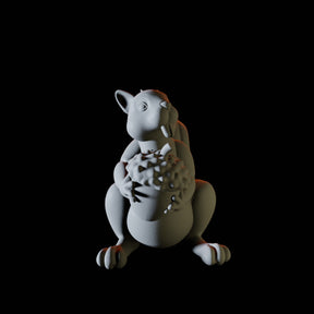 Squirrel Familiar Miniature for Dungeons and Dragons, Pathfinder or other TTRPGs