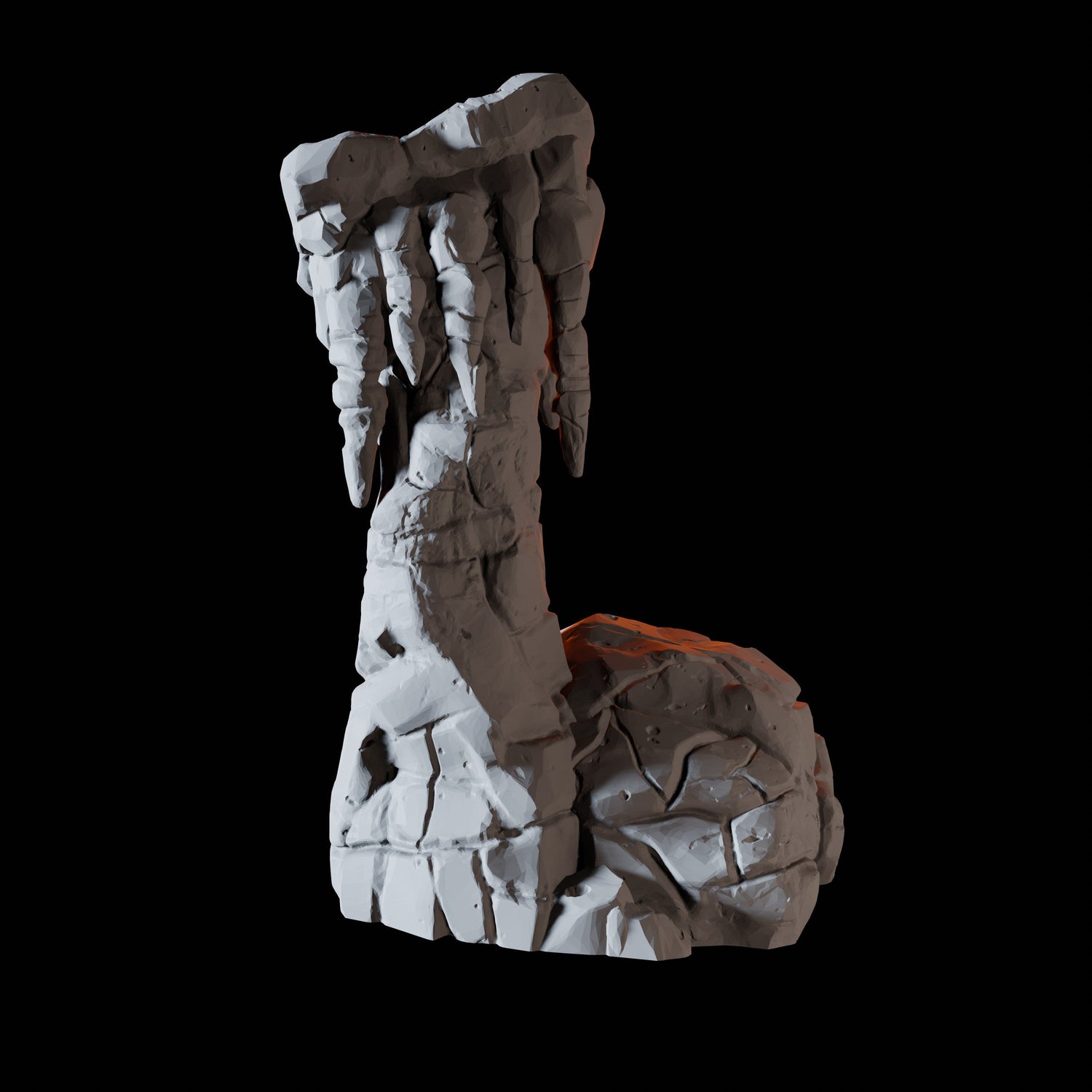 Stalactite Formation Miniature for Dungeons and Dragons, Pathfinder or other TTRPGs