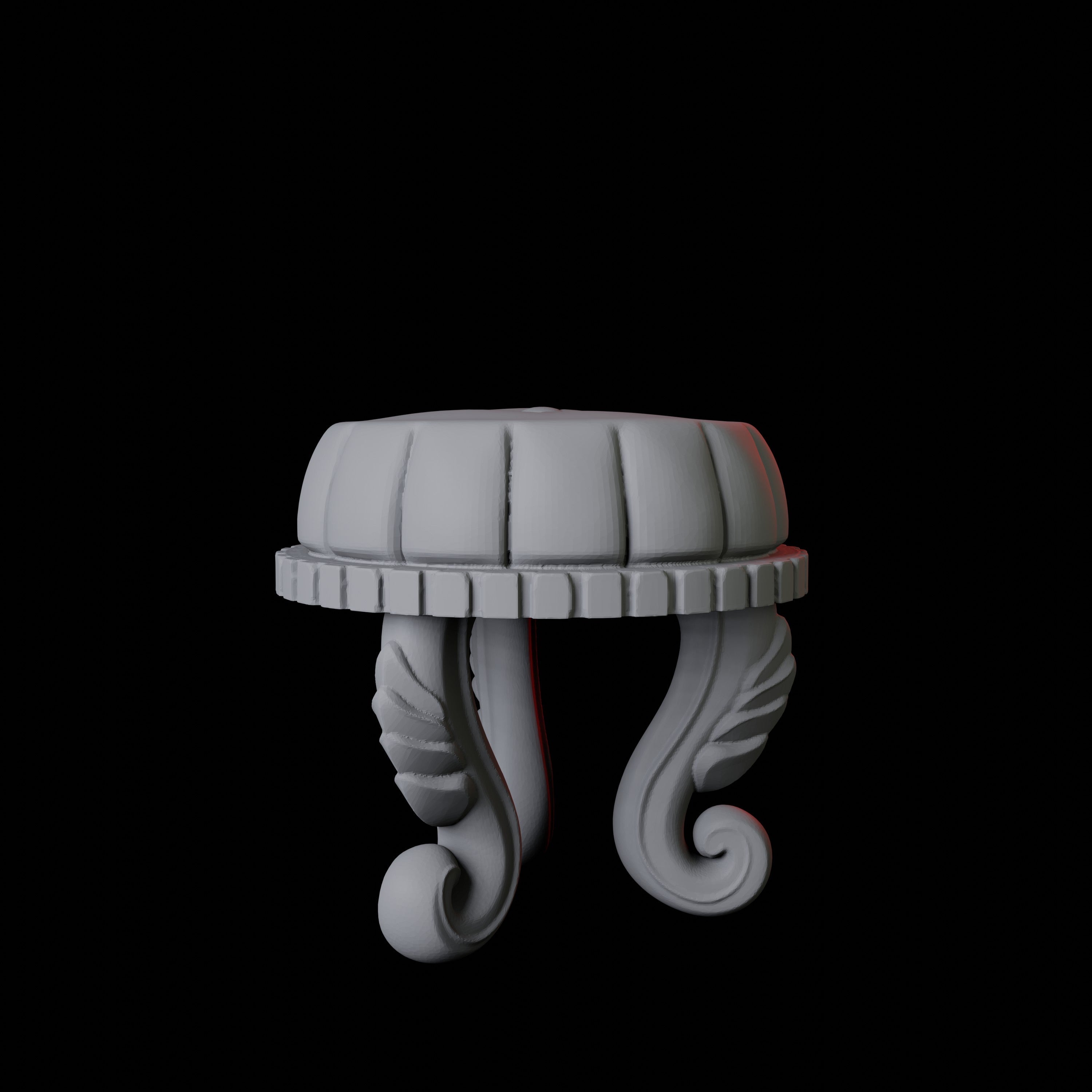 Stool Miniature for Dungeons and Dragons