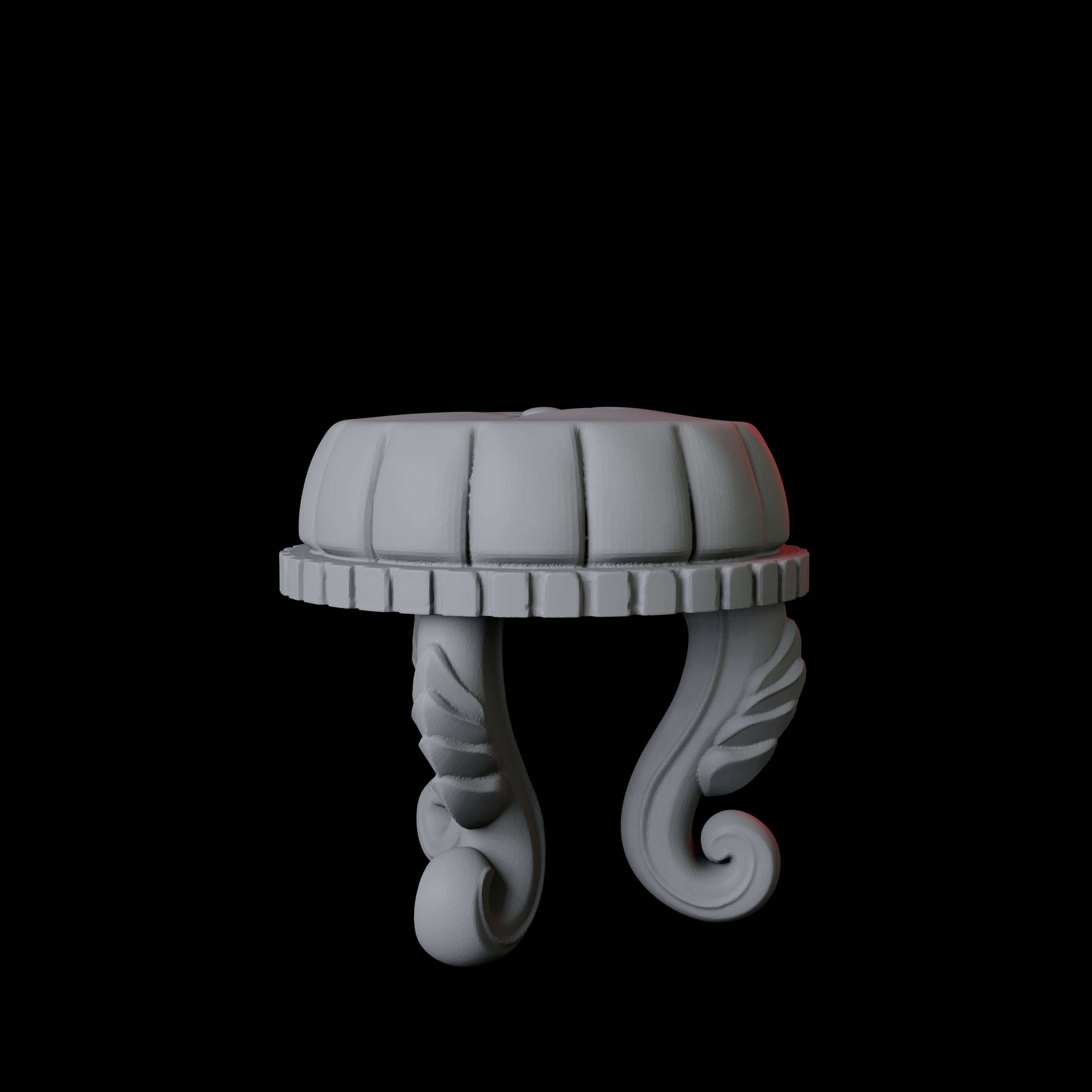 Stool Miniature for Dungeons and Dragons