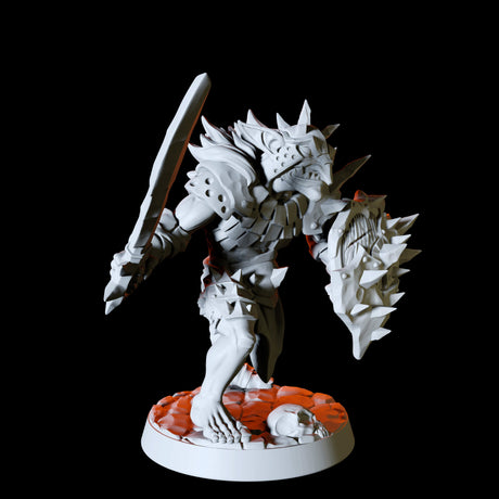 Sword and Shield Hobgoblin Miniature for Dungeons and Dragons, Pathfinder or other TTRPGs