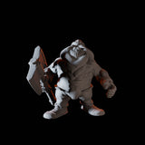 Ten Dwarf Barbarians Miniature for Dungeons and Dragons, Pathfinder or other TTRPGs