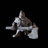 Ten Dwarf Barbarians Miniature for Dungeons and Dragons, Pathfinder or other TTRPGs