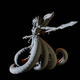 Tentacled Merfolk Miniature for Dungeons and Dragons, Pathfinder or other TTRPGs