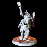 Three Paladin Knights Miniature for Dungeons and Dragons, Pathfinder or other TTRPGs