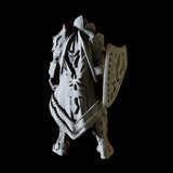 Three Royal Knights Miniature for Dungeons and Dragons, Pathfinder or other TTRPGs
