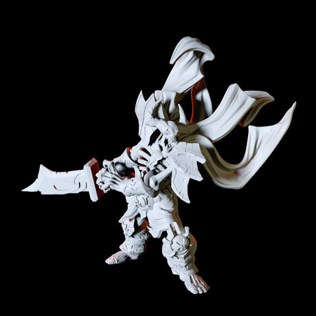 Three Skeleton Demons Miniature for Dungeons and Dragons, Pathfinder or other TTRPGs
