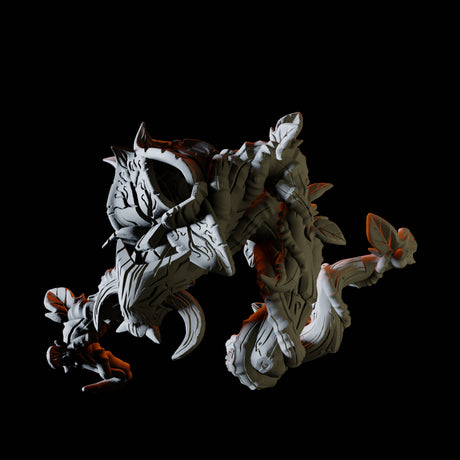 Three Vine Blights Miniature for Dungeons and Dragons, Pathfinder or other TTRPGs