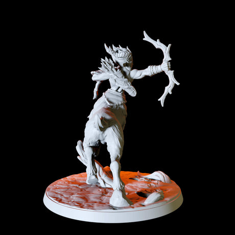 Three Woodland Centaurs Miniature for Dungeons and Dragons, Pathfinder or other TTRPGs