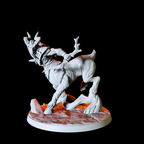 Three Woodland Centaurs Miniature for Dungeons and Dragons, Pathfinder or other TTRPGs