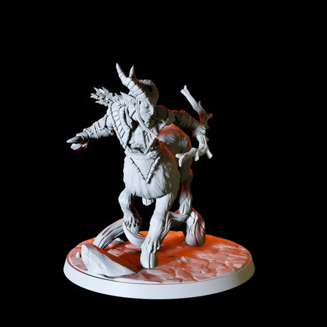 Three Woodland Centaurs Miniature for Dungeons and Dragons, Pathfinder or other TTRPGs