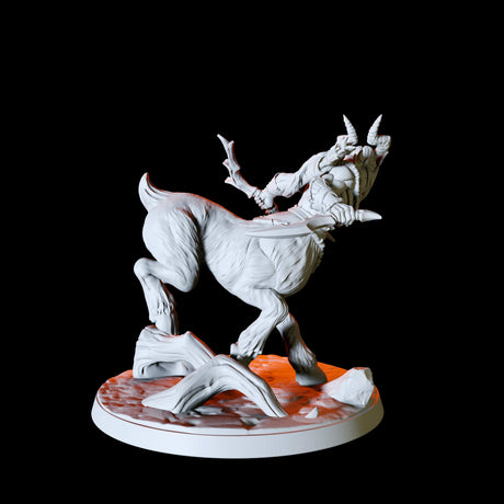 Three Woodland Centaurs Miniature for Dungeons and Dragons, Pathfinder or other TTRPGs