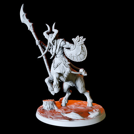 Three Woodland Centaurs Miniature for Dungeons and Dragons, Pathfinder or other TTRPGs