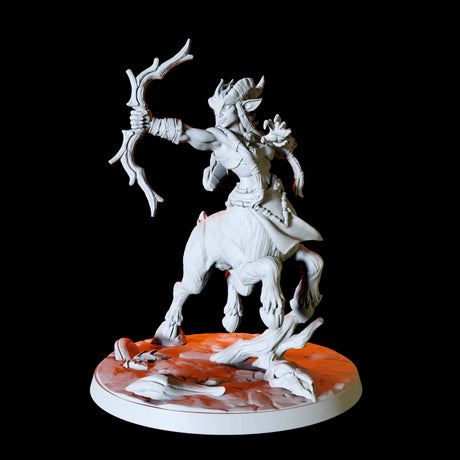Three Woodland Centaurs Miniature for Dungeons and Dragons, Pathfinder or other TTRPGs