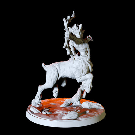 Three Woodland Centaurs Miniature for Dungeons and Dragons, Pathfinder or other TTRPGs