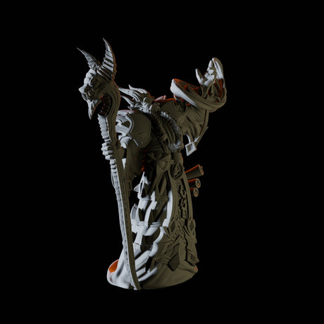 Tiefling Warlock Miniature for Dungeons and Dragons, Pathfinder or other TTRPGs