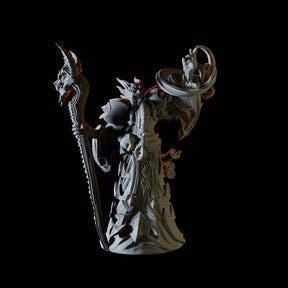 Tiefling Warlock Miniature for Dungeons and Dragons, Pathfinder or other TTRPGs