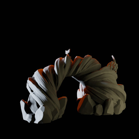 Tree Roots Miniature for Dungeons and Dragons, Pathfinder or other TTRPGs