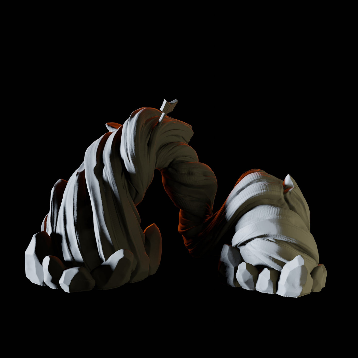 Tree Roots Miniature for Dungeons and Dragons, Pathfinder or other TTRPGs