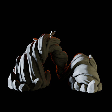 Tree Roots Miniature for Dungeons and Dragons, Pathfinder or other TTRPGs