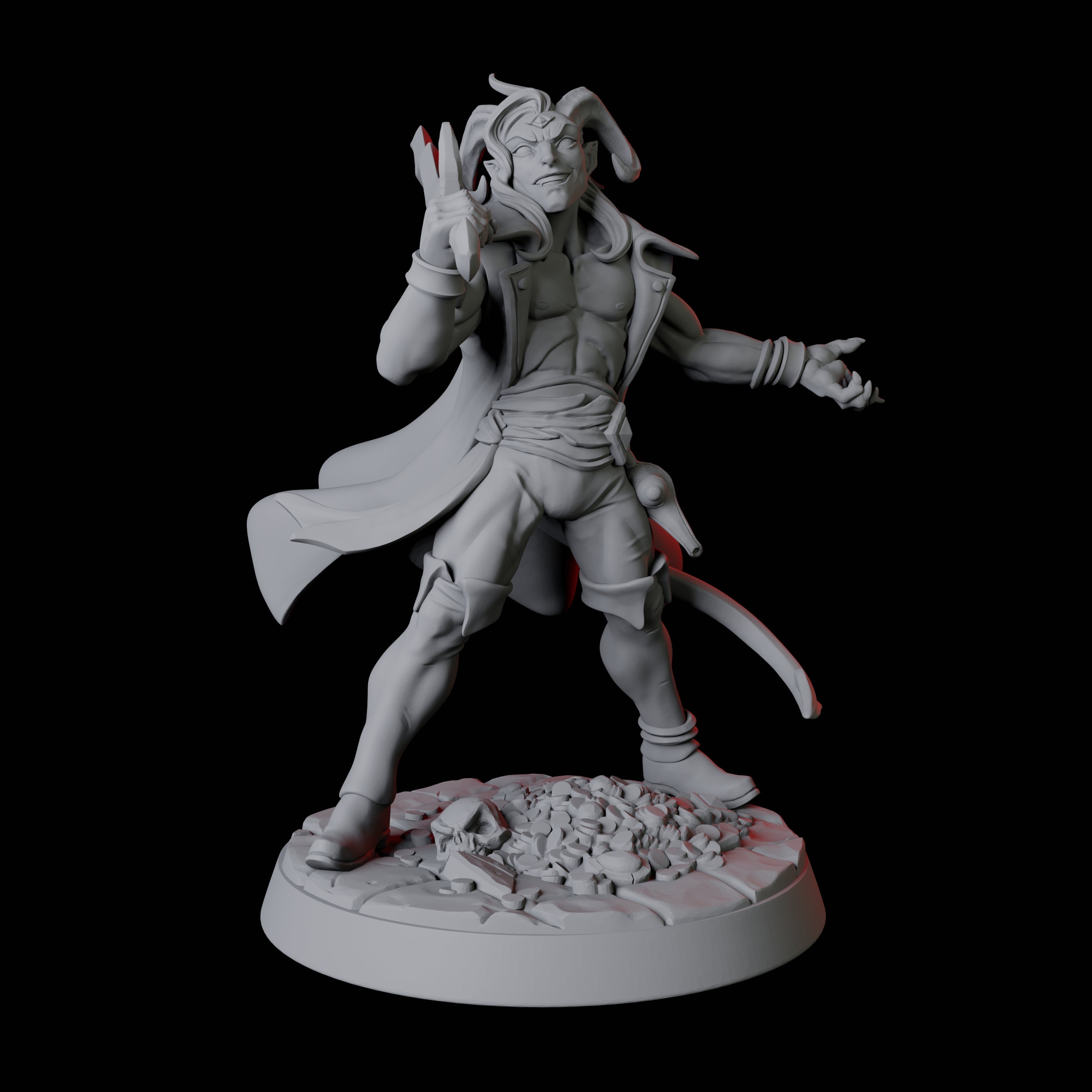 Trickster Erinyes Miniature for Dungeons and Dragons, Pathfinder or other TTRPGs