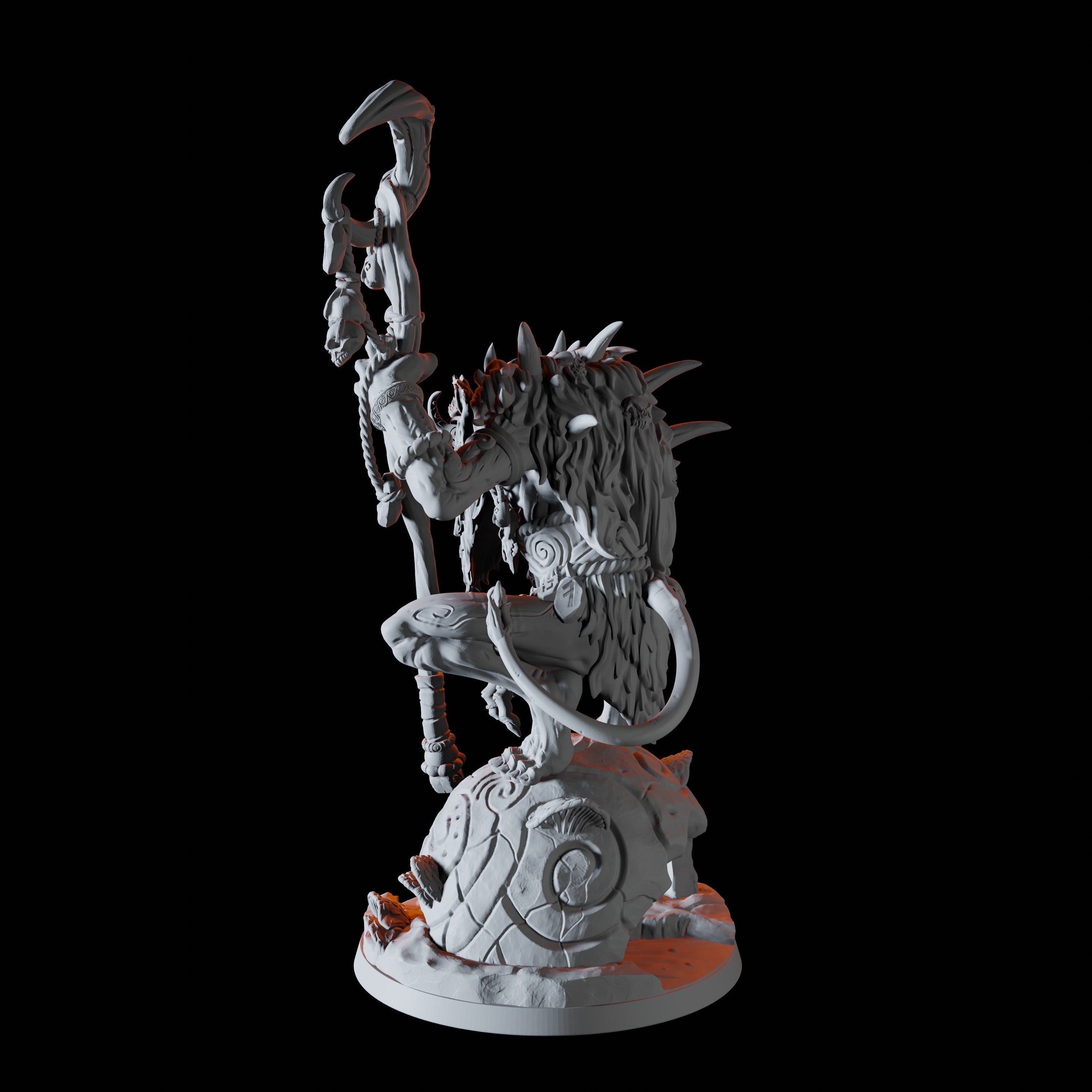 Troll Elder Miniature for Dungeons and Dragons - Myth Forged