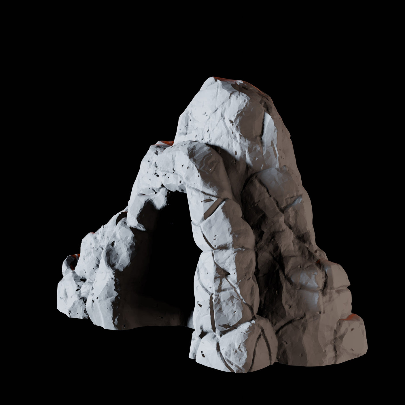 Tunnel Miniature for Dungeons and Dragons, Pathfinder or other TTRPGs