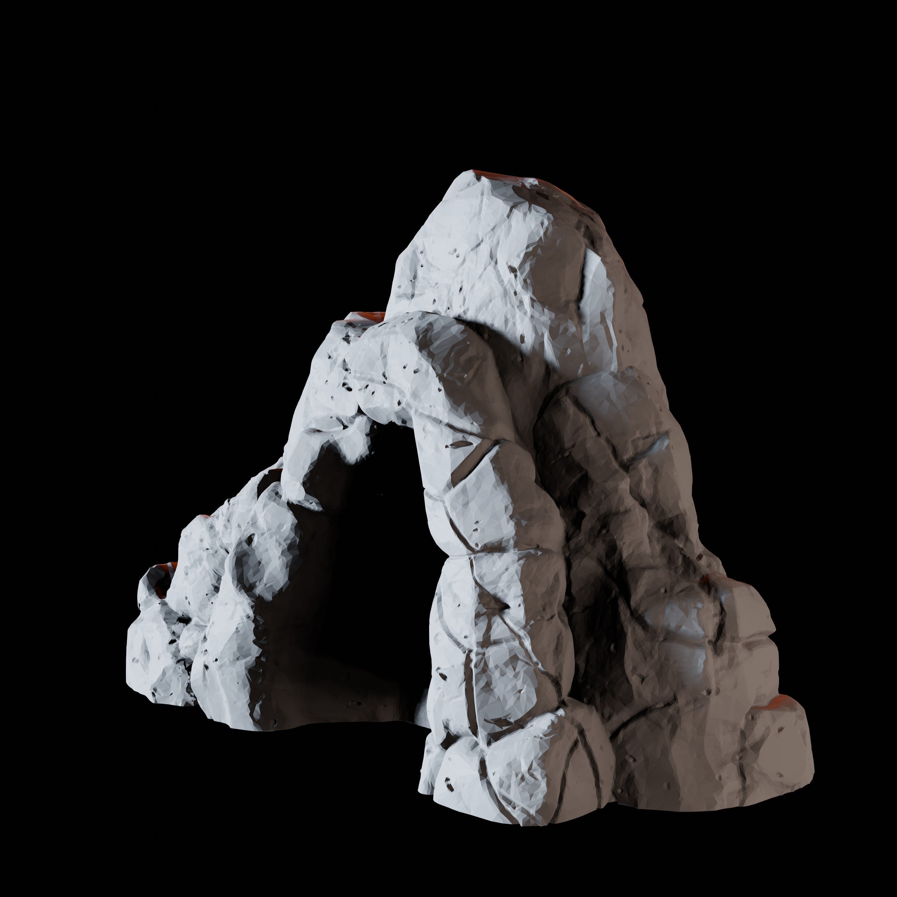 Tunnel - Cave Scatter Terrain Miniature for Dungeons and Dragons - Myth Forged