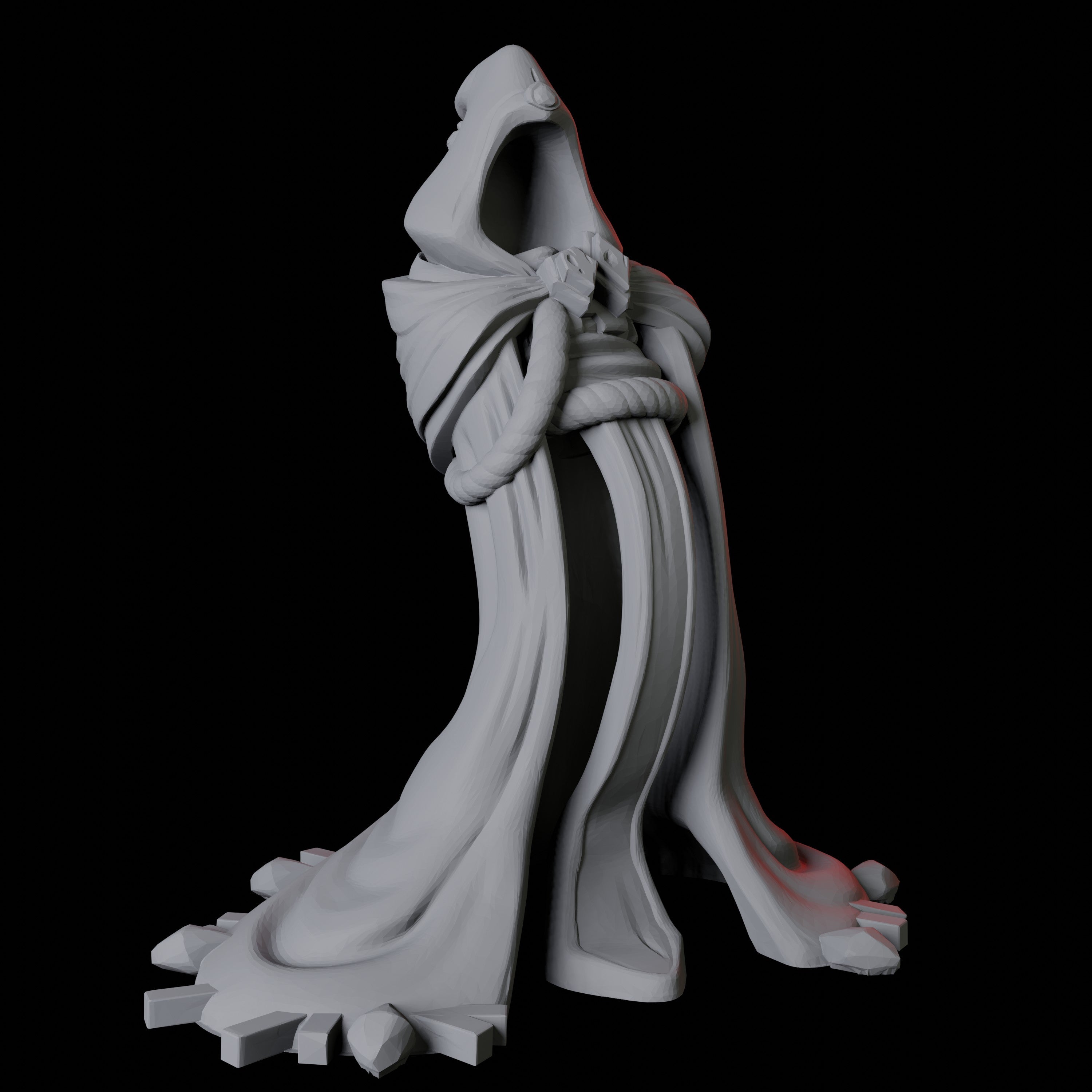 Two Animated Cloaks Miniature for Dungeons and Dragons