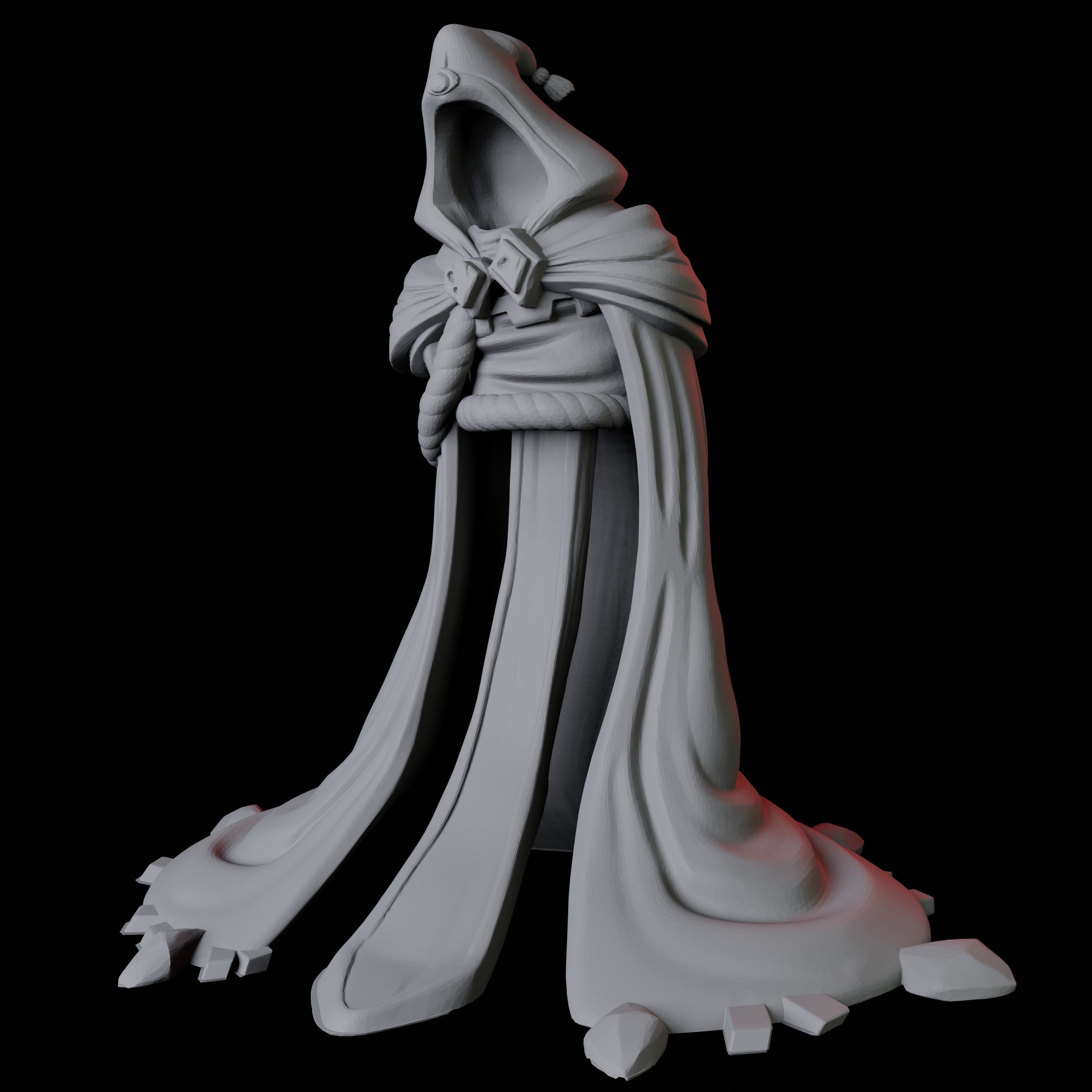 Two Animated Cloaks Miniature for Dungeons and Dragons