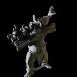 Two Chained Trolls Miniature for Dungeons and Dragons, Pathfinder or other TTRPGs
