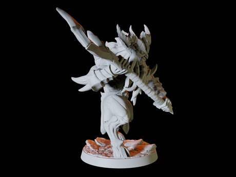 Two Demonic Warriors Miniature for Dungeons and Dragons, Pathfinder or other TTRPGs