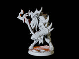 Two Demonic Warriors Miniature for Dungeons and Dragons, Pathfinder or other TTRPGs