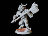 Two Demonic Warriors Miniature for Dungeons and Dragons, Pathfinder or other TTRPGs